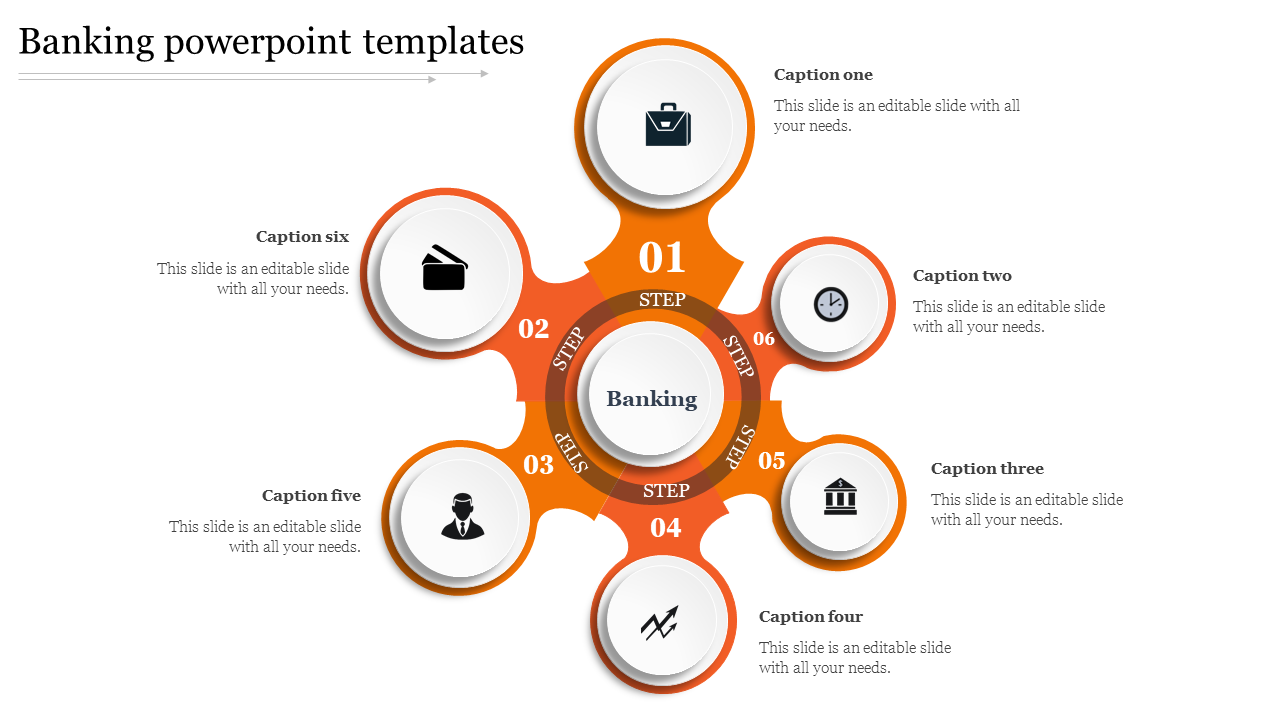banking powerpoint templates-Orange